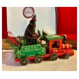 Collectable Bob Evans gifts wood christmas train