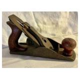 Vintage wood handled plane marked made in USA Tool