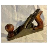 Vintage Fulton wood plane marked made in U.S.A primitive tool