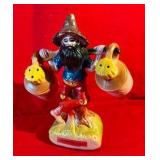 Vintage Plastic Hillbilly Blow Mold Salt And Pepper Grand ole Opry Honk Kong