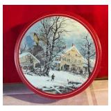 Collectable Christmas tin/music box