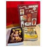 3 collectable flea market, antiques reference books