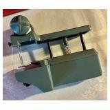Vintage modern decor hand sewing machine with original container and box