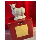 Collectable Lenox nativity sheep china jewels collection Christmas Figurine