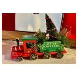 Collectable Bob Evans gifts wood christmas train