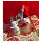 Vintage bone china made in japan little red riding hood figures