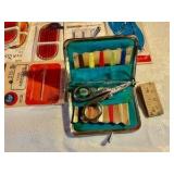 Vintage sewing j. & p. coats, boye and sewing kit