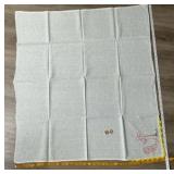 Set of 8 Embroidered sun bonnet girls flour sack, 1 towel (Thursday) kitchen linens