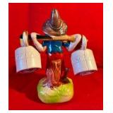 Vintage Plastic Hillbilly Blow Mold Salt And Pepper Grand ole Opry Honk Kong