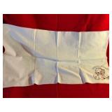 Set of 6 Flour Feed Sack Embroidered Kittens Kitchen Dish Towels Set
