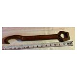 Vintage Cast Metal Fire Hydrant Wrench Spanner Tool