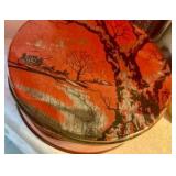 Group of collectable and vintage Christmas tins