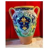 Large urn style Talavera pottery vase