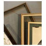 Misc ornate wood frames