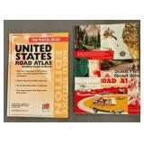 Road map books United states, Canada and Mexico