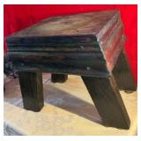 Wood stool