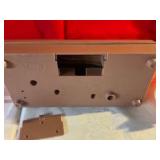 Vintage plastic toy sewing machine