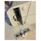 Plastic 2 in 1 small sewing machine with original box