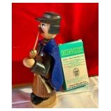 Vintage original Erzgebirge wood smoker made in Germany
