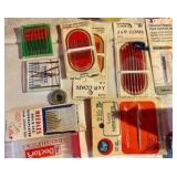 Vintage sewing j. & p. coats, boye and sewing kit