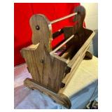 Wood Magazine Rack Children’s Duck Theme Baby Bedroom
