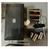 Group of 3 Vintage Zeist Microscope bases with extra lenses