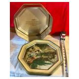 Collectable octagon shaped sunshine biscuits tin