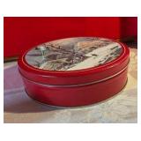 Collectable Christmas tin/music box