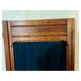 Oak Wood pantry door with hinges, possibly door from a wardrobe