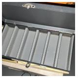 Vintage Sears continental 45 slide projector & cartridges