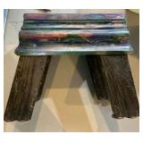 Wood stool