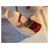 Vintage barbie plastic toy sewing machine