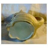 Vintage Shawnee puss and boots pottery cat pitcher
