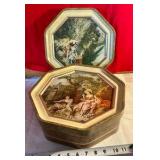 Collectable octagon shaped sunshine biscuits tin