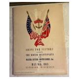 Vintage dionne quintuplets print & booklet
