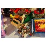 Group of misc. Christmas ornaments & decor