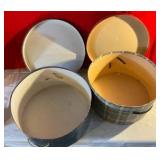 2 vintage cardboard hat boxes, peck n peck