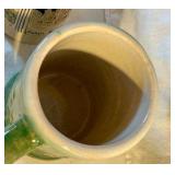 Pair of vintage beer steins, Luxembourg & Heidelberg Stoneware Mugs