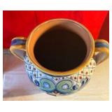 Large urn style Talavera pottery vase