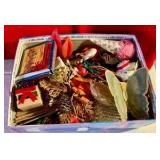 Group of misc. Christmas ornaments & decor