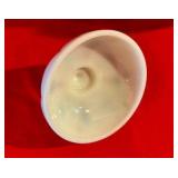 Vintage Northwoods Everglades Cornelian Custard Lass Cream and Sugar Uranium