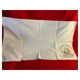 Set of 6 Flour Feed Sack Embroidered Kittens Kitchen Dish Towels Set