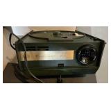 Vintage Sears continental 45 slide projector & cartridges