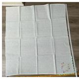 Set of 8 Embroidered sun bonnet girls flour sack, 1 towel (Thursday) kitchen linens
