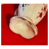Vintage Northwoods Everglades Cornelian Custard Lass Cream and Sugar Uranium