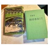 Vintage hardcover The Hobbit By J.R.R Tolkien ISBN # 0-395-07122-4, copyright 1966