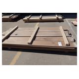 Large amount of really nice Black Walnut Hardwood, a lot of wide boards