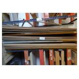 Miscellaneous 4x8 sheets 0.25 inch particle board (many different species of wood)