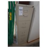 (2) 4 drawer Hon file cabinets