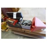 Tool chest, Castor wheels, sheet rock texture sprayer